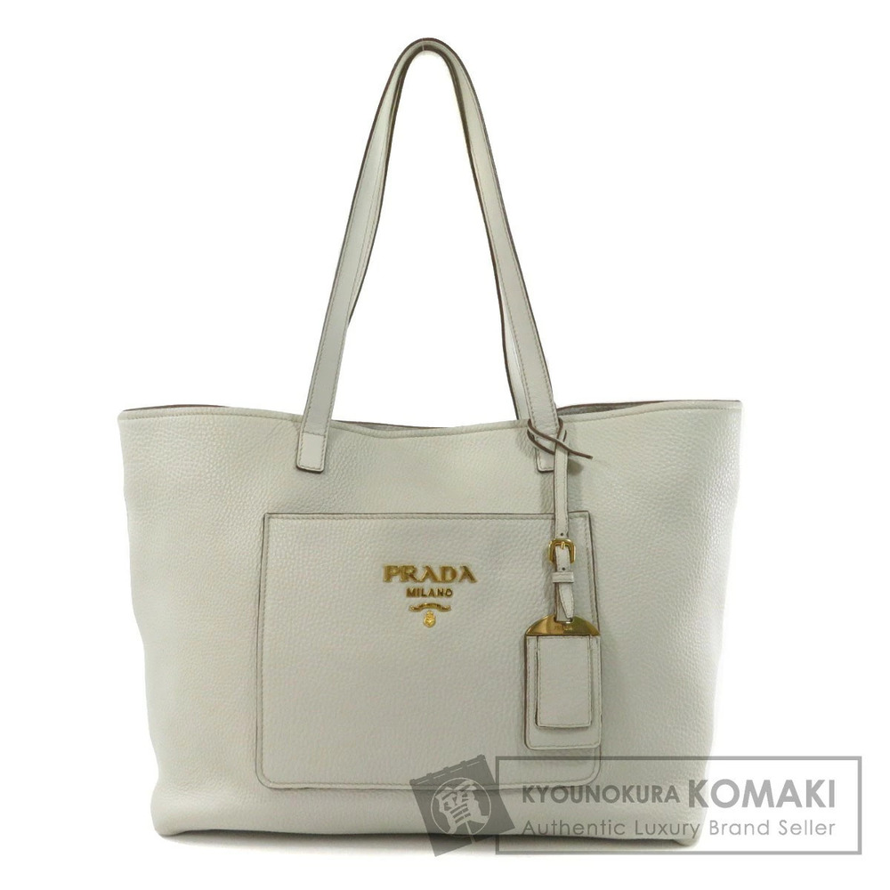 Prada logo motif tote bag calfskin - Picture 1 of 11